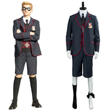 Load image into Gallery viewer, The Umbrella Academy Cosplay Costume School Uniform Top Sweater Pants Shirt Full Suit Adult Christmas Carnival Costume Men Women