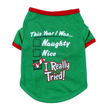 Load image into Gallery viewer, Christmas Dog Clothing Cotton T shirt Puppy Costume Dog Clothes Autumn Winter For Small Dogs Pet Chihuahua Coat 1