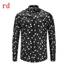 Load image into Gallery viewer, F.N.JACK Long Sleeve Slim Fit Business Man Shirt 2019 New Fashion Men Shirt Casual Male Hawaiian Shirts Printed Shirt Men