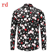 Load image into Gallery viewer, F.N.JACK Long Sleeve Slim Fit Business Man Shirt 2019 New Fashion Men Shirt Casual Male Hawaiian Shirts Printed Shirt Men