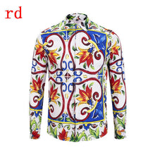 Load image into Gallery viewer, F.N.JACK Long Sleeve Slim Fit Business Man Shirt 2019 New Fashion Men Shirt Casual Male Hawaiian Shirts Printed Shirt Men