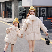 Load image into Gallery viewer, 2019 Winter Style Family Match Clothes Long Sleeve Women Kids Girl  Mommy and Me Dresses Shirts Christmas Matching Family Outfit