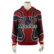 Load image into Gallery viewer, Spider-Man Homecoming Costume Halloween Cosplay Party T-Shirt Superhero Christmas Hooded Pullover Men Sport For Adult/Kids Top