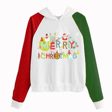 Load image into Gallery viewer, New Women Coats Christmas Blouses Ladies Sweatershirts Print Hooded Long Sleeves Sweatshirt Hooded Pullover Tops Outwear Shirts