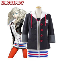 Load image into Gallery viewer, Persona 5 Anne Takamaki Dress Cosplay Costume Christmas Halloween Jacket Coat Dress Skirt Shirt Stockings for Girl Woman