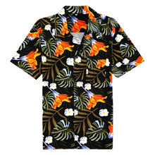Load image into Gallery viewer, 2019 Summer Men Shirts Casual Short Sleeve Hawaiian Shirt Men Cotton Big Size Toucan Floral Shirt Men camisa hawaiana hombre