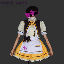Load image into Gallery viewer, LoveLive Sunshine Aqours Ohara Mari Coffee Shop Dessert Striped Maid Cosplay Costume Halloween Carnaval Christmas Costume