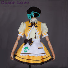 Load image into Gallery viewer, LoveLive Sunshine Aqours Matsuura Kanan Coffee Shop Dessert Striped Maid Cosplay Costume Halloween Christmas Carnaval Costume