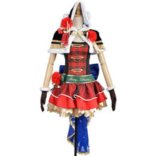 Load image into Gallery viewer, Love Live Sunshine Aqours Ohara Mari Christmas Shirt Dress Cloak Uniform Outfit Anime Cosplay Costumes