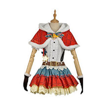 Load image into Gallery viewer, Love Live Sunshine Aqours Ohara Mari Christmas Shirt Dress Cloak Uniform Outfit Anime Cosplay Costumes
