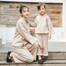 Load image into Gallery viewer, Christmas Family Pajamas Set Christmas Clothes Mother and Daughter Clothes Women Kids Shirts + Leggings Pants Winter Tracksuit