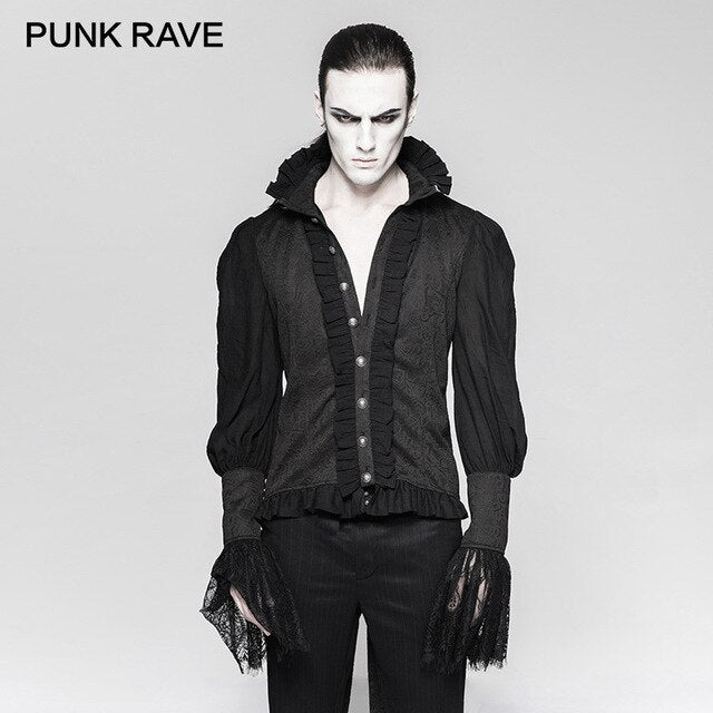Shirt with Zipper from the Punk Rave Brand