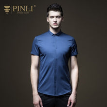 Load image into Gallery viewer, 2019 Sale Hawaiian Shirt Pinli Products Made In The Summer Of Men's Shirt B172113312 Pure Color Cultivate Morality Short Sleeve